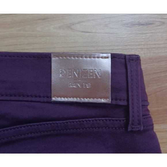 Burgundy Denizen Levi's The Jeggings Girls size 12 - Picture 3 of 5